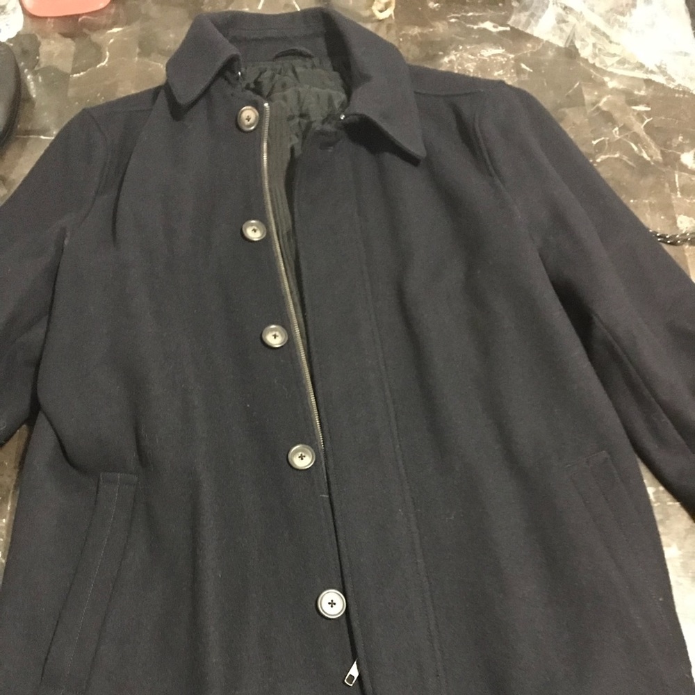 Ralph Lauren polo wool over coat peacoat navy